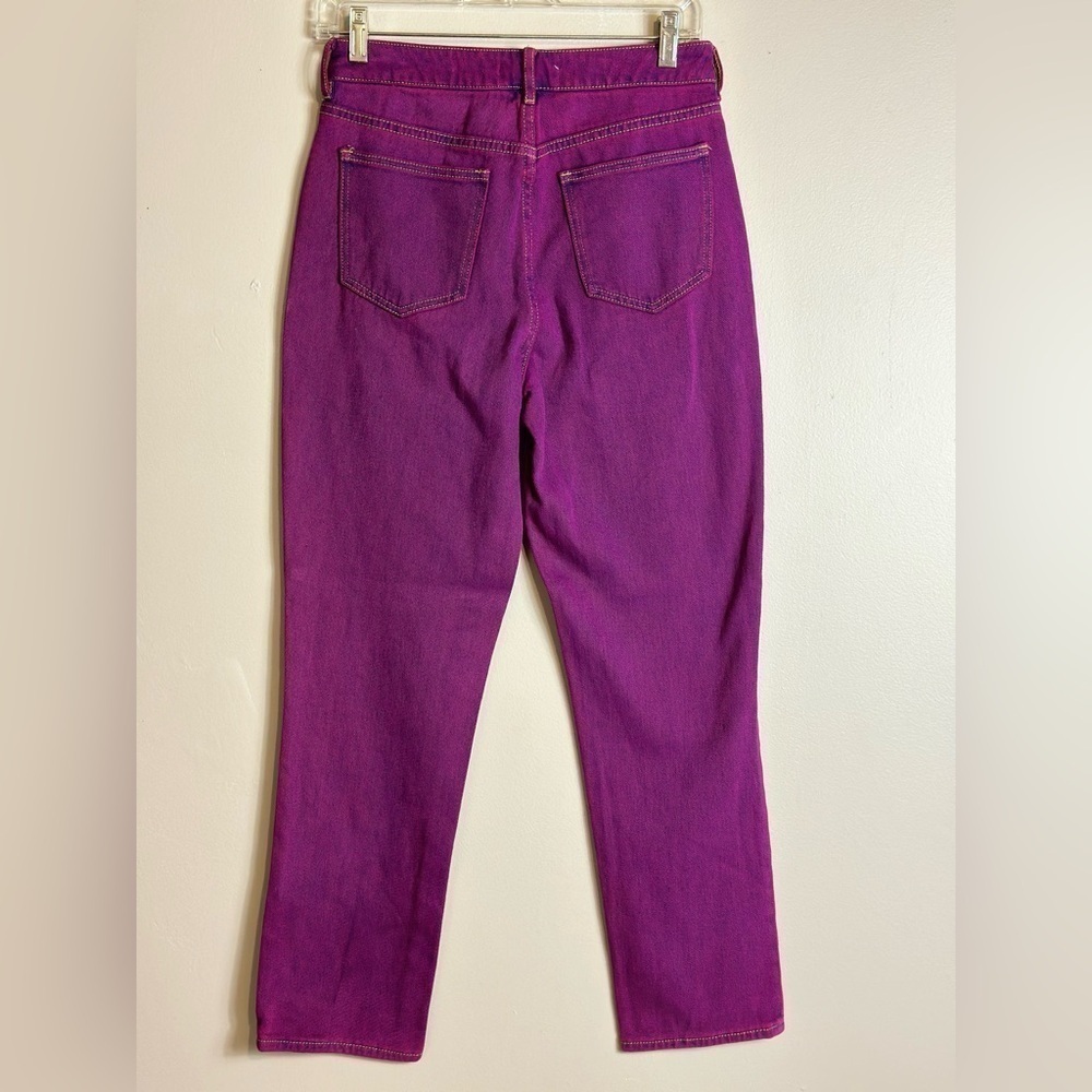 Pacsun mom jeans 25 14”waist 10-1/2 rise 27”inseam-purple preowned great conditi - Picture 5 of 7